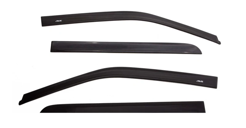 AVS 2019 Chevrolet Silverado 1500 Crew Cab Pickup Ventvisor In-Channel 4pc - Smoke - Image 2