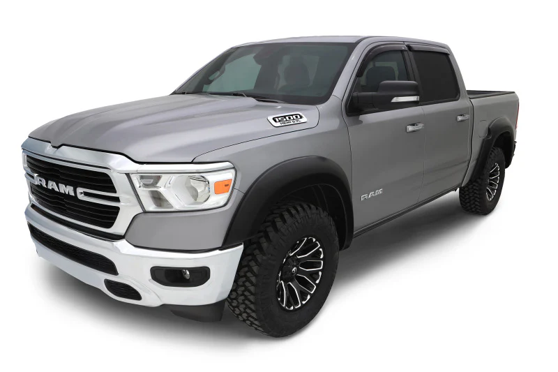 AVS 2019 Ram Quad Cab Ventvisor Outside Mount Window Deflectors 4pc - Smoke - Image 7
