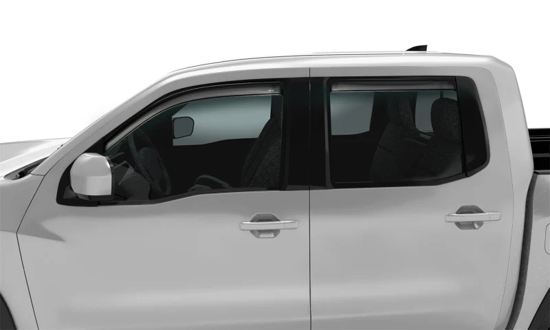 AVS 2022 Nissan Frontier Crew Cab Ventvisor In-Channel Window Deflectors - 4pc - Smoke - Image 4
