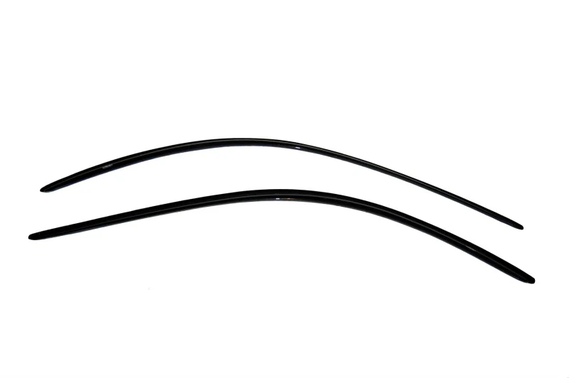 AVS 94-04 Ford Mustang Ventvisor Outside Mount Window Deflectors 2pc - Smoke - Image 4