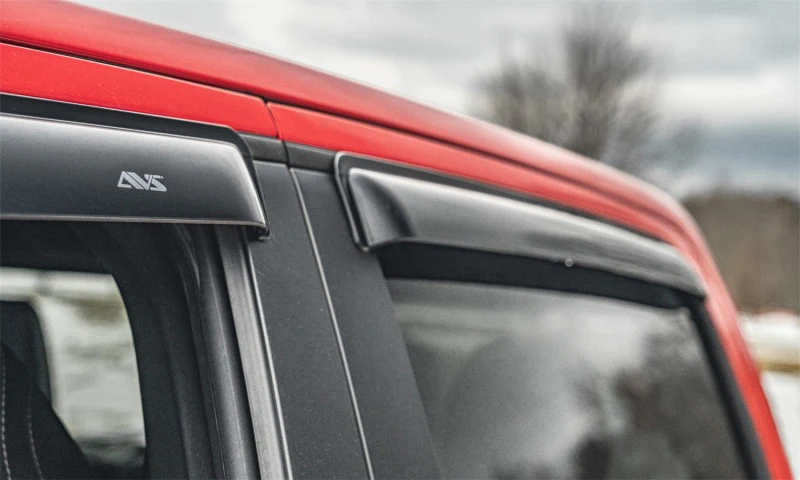 AVS 99-07 Chevy Silverado 1500 Ext. Cab Ventvisor Outside Mount Window Deflectors 4pc - Smoke - Image 7