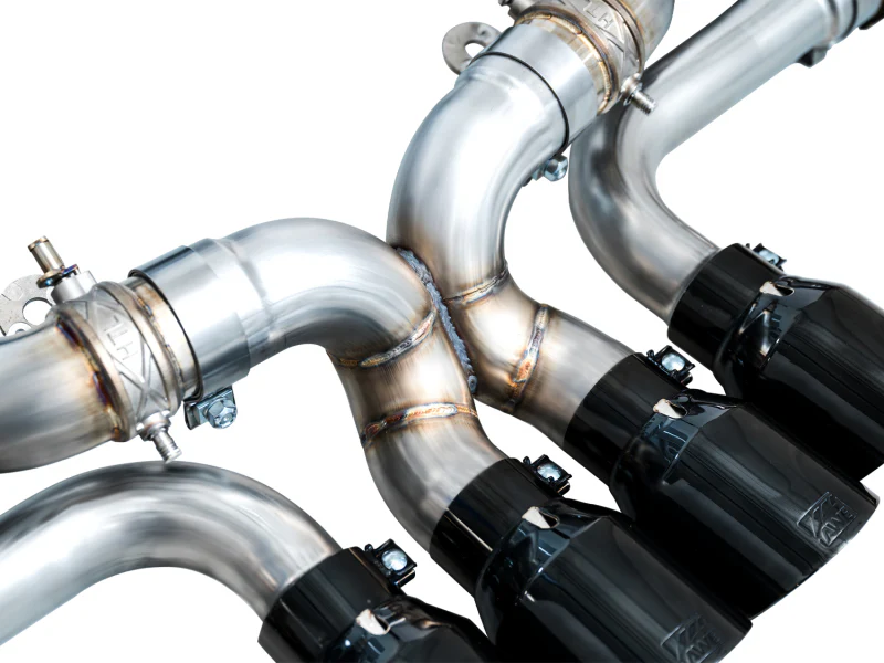 AWE 2023 C8 Corvette Z06 SwitchPath Cat-Back Exhaust - Diamond Black Tips - Image 22