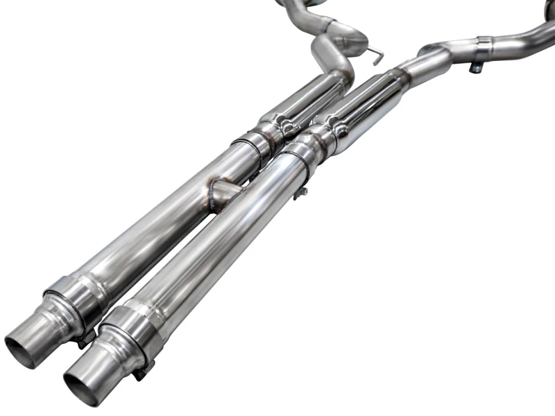 AWE 2024 Ford Mustang GT Fastback S650 RWD Touring Catback Exhaust w/ Dual Diamond Black Tips - Image 13