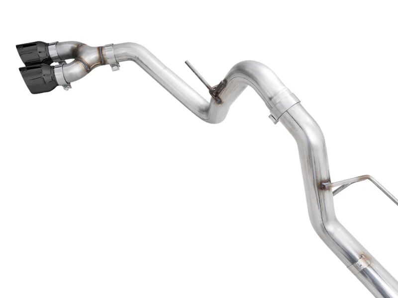 AWE 21+ Ford F150 Dual Side Exit Cat-Back Exhaust - 4.5in Diamond Black Tips *For Stock Y-Pipe Only - Image 10