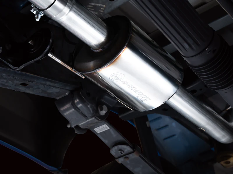 AWE 21+ Ford F150 Dual Side Exit Cat-Back Exhaust - 4.5in Diamond Black Tips *For Stock Y-Pipe Only - Image 4