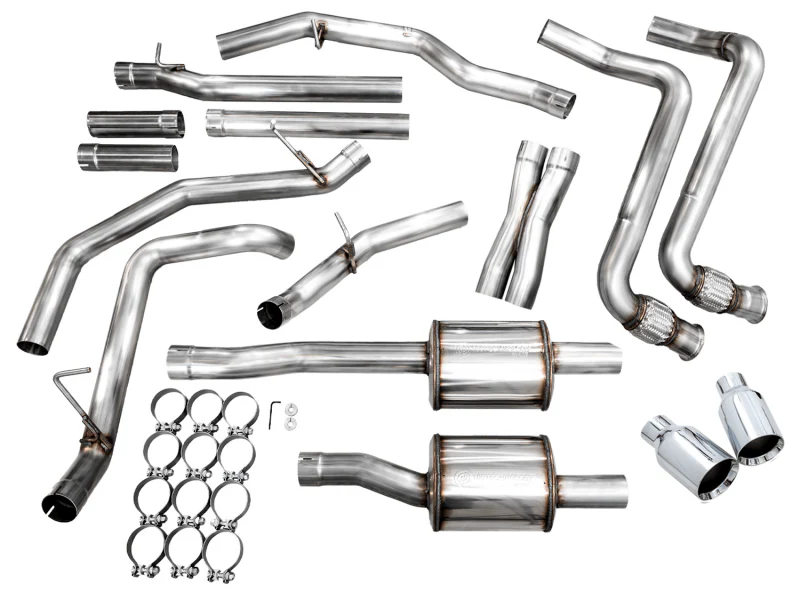AWE 25+ RAM 1500 3.0TT 0FG Catback Touring Exhaust - Chrome Silver Tips - Image 15