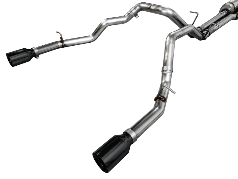 AWE 25+ RAM 1500 3.0TT 0FG Catback Touring Exhaust - Diamond Black Tips - Image 12