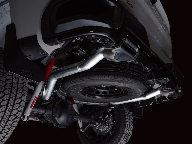 AWE 4th Gen GM 1500 5.3L 0FG Catback Split Rear Exit (w/ Bumper Cutouts) - OE Tips - Image 2