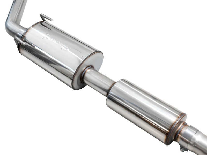 AWE Exhaust for 4th Gen Toyota Tacoma Dual Chrome Silver Tips - Image 10