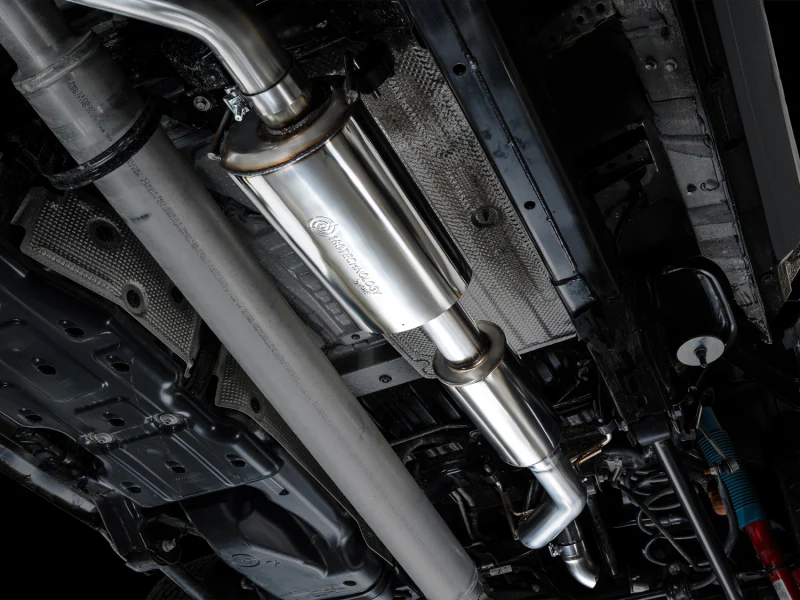 AWE Exhaust for 4th Gen Toyota Tacoma Dual Chrome Silver Tips - Image 3