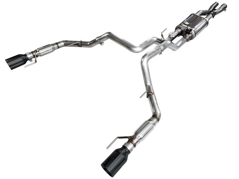 AWE Gen 3 Ford Raptor SwitchPath Exhaust - Diamond Black Tips - Image 10