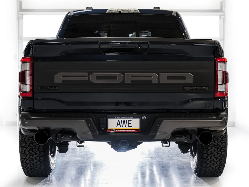 AWE Gen 3 Ford Raptor SwitchPath Exhaust - Diamond Black Tips - Image 4