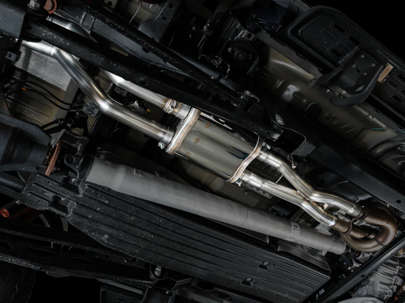 AWE Gen 3 Ford Raptor SwitchPath Exhaust - Diamond Black Tips - Image 7