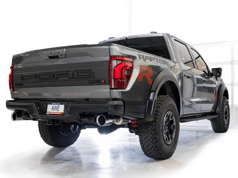 AWE Gen 3 Raptor R SwitchPath Exhaust - Chrome Silver Tips - Image 2