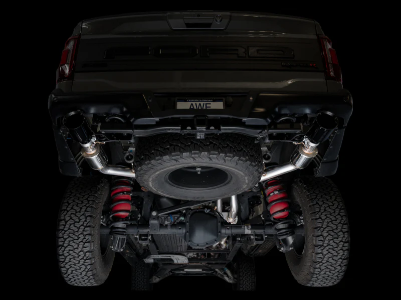 AWE Gen 3 Raptor R SwitchPath Exhaust - Diamond Black Tips - Image 7