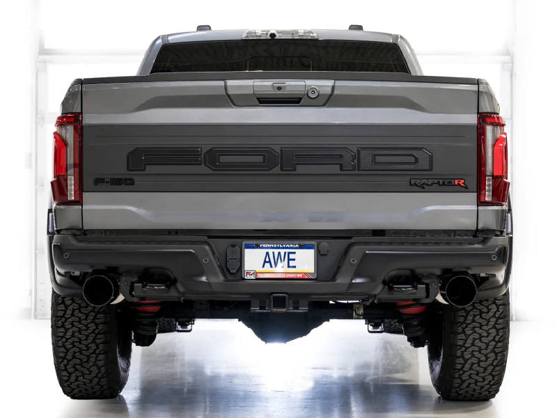AWE Gen 3 Raptor R SwitchPath Exhaust - Diamond Black Tips - Image 9