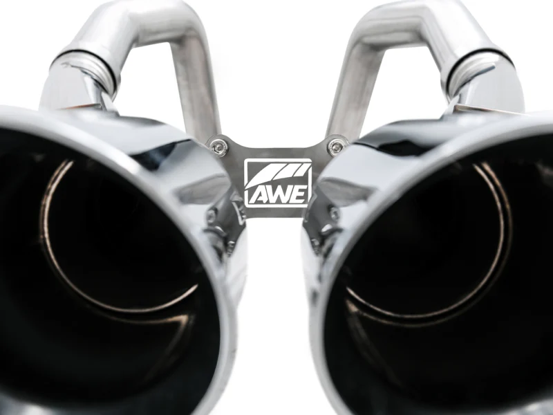 AWE Tuning 14-19 Chevy Corvette C7 Z06/ZR1 (w/AFM) Track Edition Axle-Back Exhaust w/Chrome Tips - Image 4