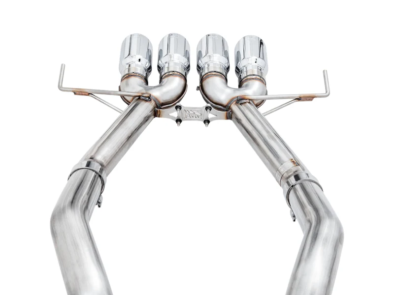 AWE Tuning 14-19 Chevy Corvette C7 Z06/ZR1 (w/AFM) Track Edition Axle-Back Exhaust w/Chrome Tips - Image 6