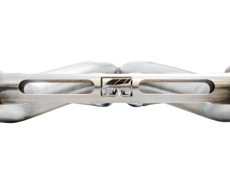 AWE Tuning 16-19 Chevy Camaro SS Non-Res Cat-Back Exhaust -Touring Edition (Quad Chrome Silver Tips) - Image 3