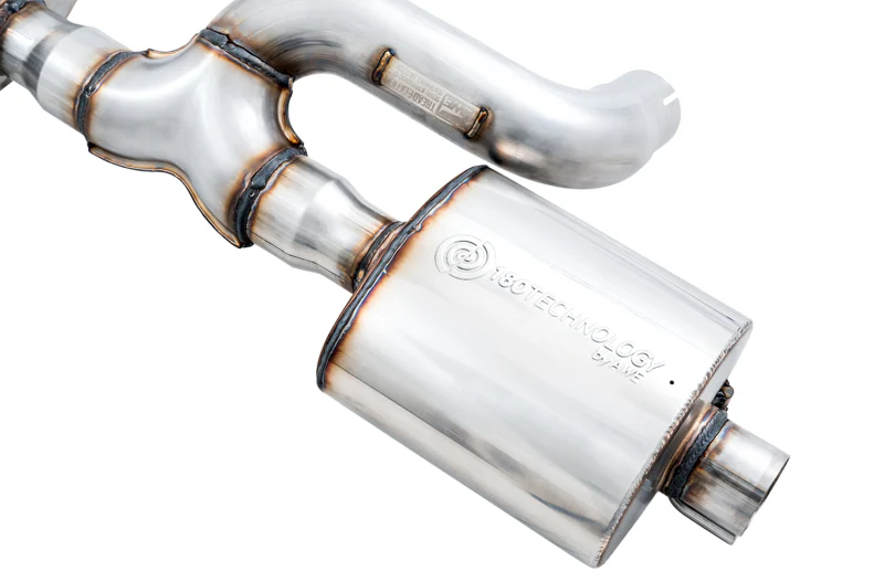 AWE Tuning 20-21 Jeep Gladiator JT 3.6L Tread Edition Cat-Back Single Side Exhaust - Diamond Blk Ti - Image 6
