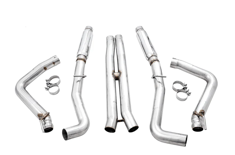 AWE Tuning 2015+ Dodge Challenger 6.4L/6.2L Supercharged Track Edition Exhaust - Use Stock Tips - Image 3
