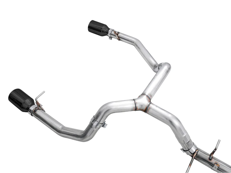 AWE Tuning 4th Gen GM 1500 5.3L 0FG Catback Split Rear Exit (Flat Bumper) - Dual Diamond Tips - Image 7