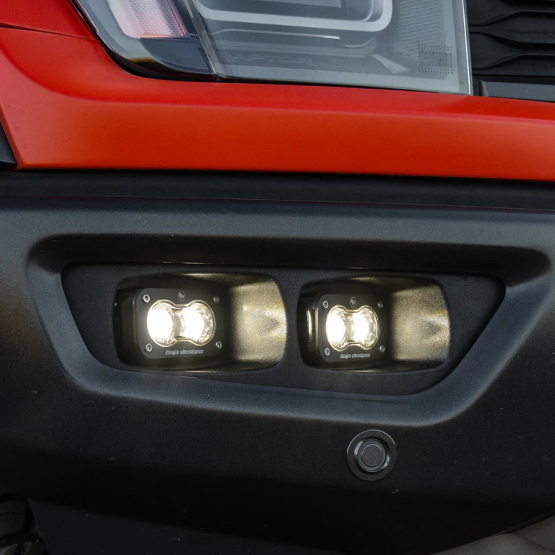 Baja Designs 2022+ Toyota Tundra S2 SAE OEM Fog Light Replacement Kit - Clear - Image 2