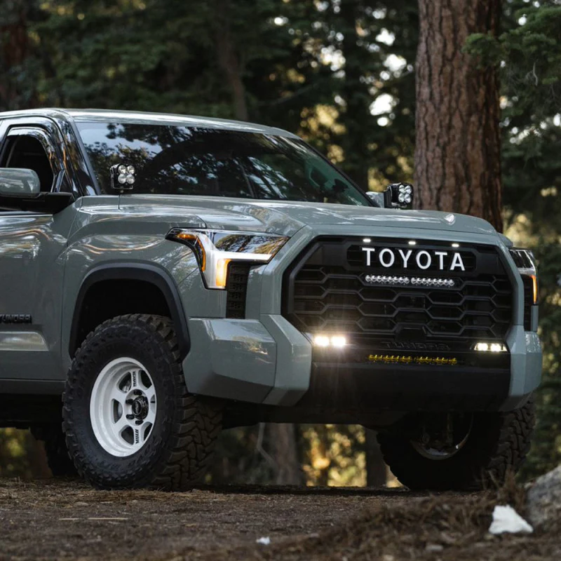 Baja Designs 2022+ Toyota Tundra S2 SAE OEM Fog Light Replacement Kit - Clear - Image 3