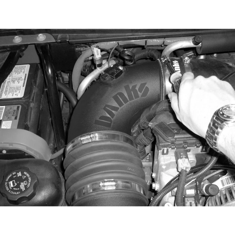 Banks Power 07-10 Chevy 6.6L LMM Ram-Air Intake System - Dry Filter - Image 3