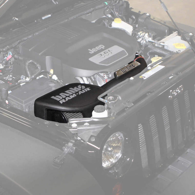 Banks Power 12-15 Jeep 3.6L Wrangler Ram-Air Intake System - Dry Filter - Image 3