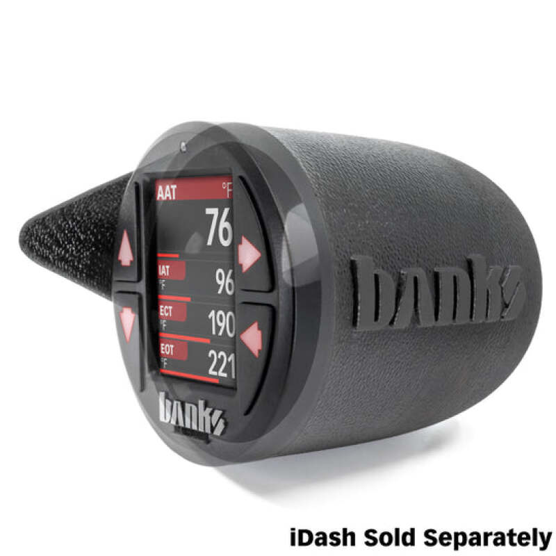 Banks Power 15-19 Chevy/GMC 2500/3500 iDash Stealth Pod Mount - Single Gauge - Image 4