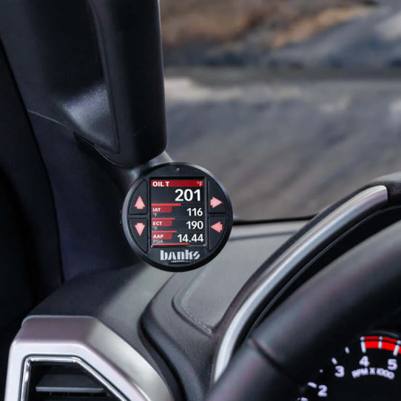 Banks Power 15-20 Ford F150 / 17-22 Ford Super Duty iDash Stealth Pod Mount - Image 3