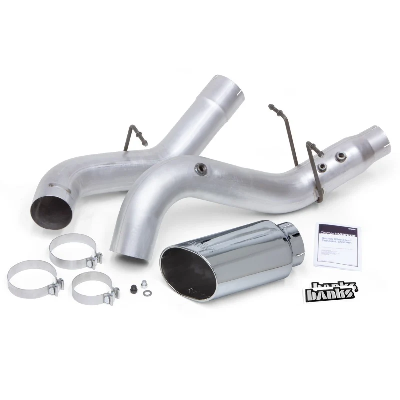 Banks Power 17-19 Chevy Duramax L5P 2500/3500 Monster Exhaust System - Image 2