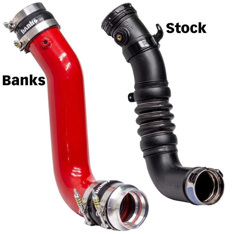 Banks Power 17-19 Chevy/GMC 2500HD/3500HD Diesel 6.6L Boost Tube Upgrade Kit - Red - Image 6
