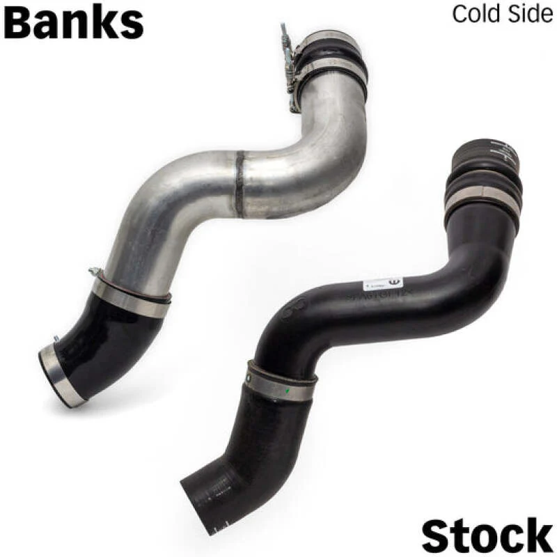 Banks Power 19-21 Ram 2500/3500 6.7L Cummins Boost Tube Upgrade Kit - Red Raw Finish - Image 2