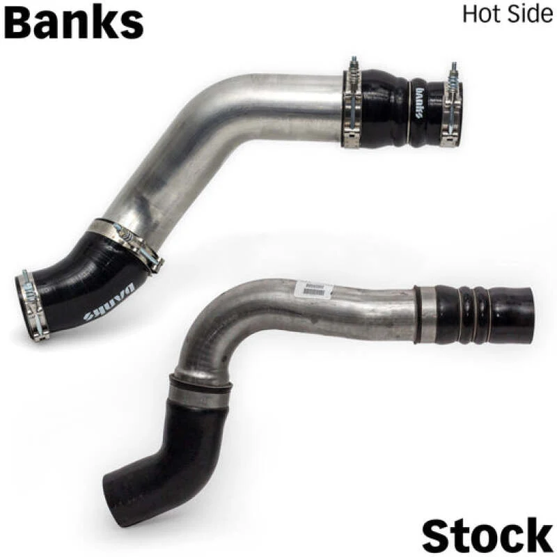 Banks Power 19-21 Ram 2500/3500 6.7L Cummins Boost Tube Upgrade Kit - Red Raw Finish - Image 4