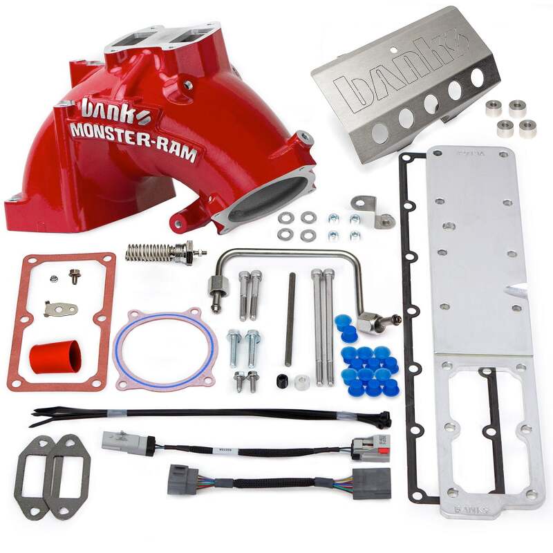 Banks Power 19-24 Ram 2500/3500 6.7L Diesel Monster-Ram Intake System - Red - Image 8