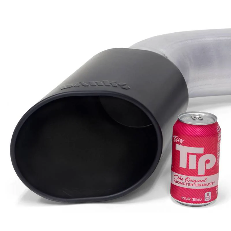 Banks Power 20-21 Chevy/GMC 2500/3500 6.6L Monster Exhaust System - Black Tip - Image 7