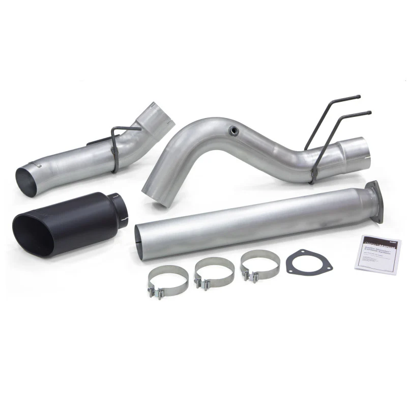 Banks Power 2017 Ford 6.7L 5in Monster Exhaust System - Single Exhaust w/ Black Tip - Image 5