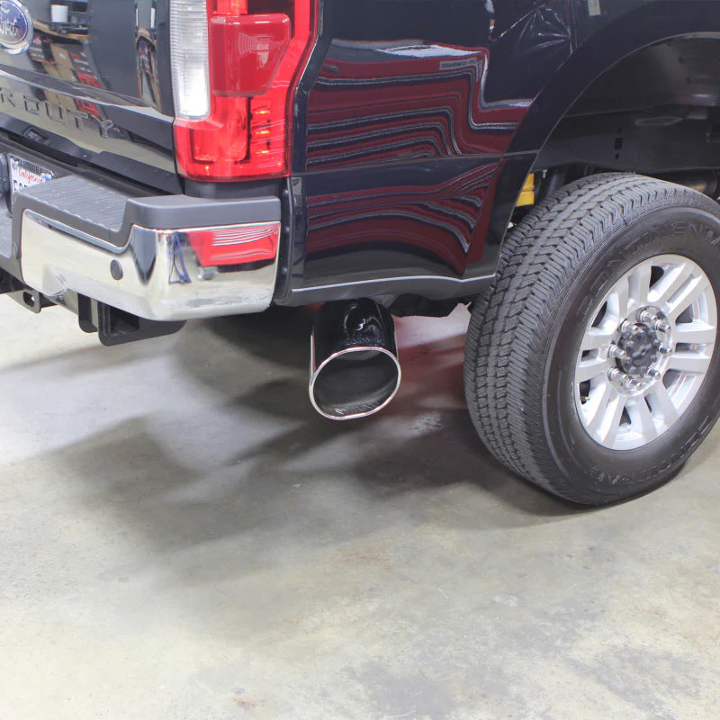 Banks Power 2017 Ford 6.7L 5in Monster Exhaust System - Single Exhaust w/ Chrome Tip - Image 6