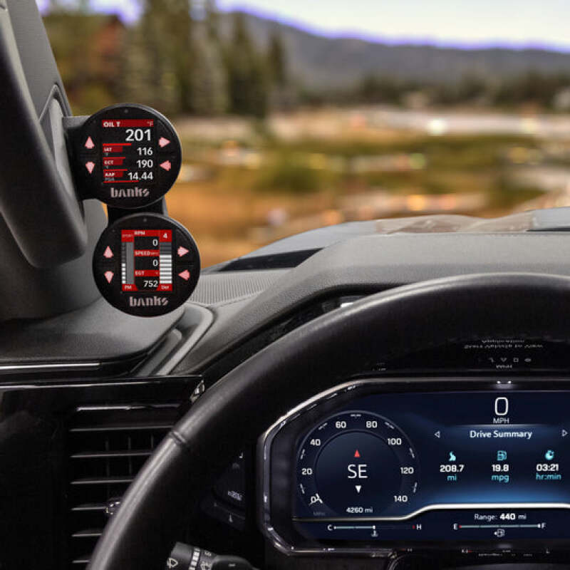 Banks Power 2022+ GM - iDash Stealth Dual Gauge Pod Kit - Image 2
