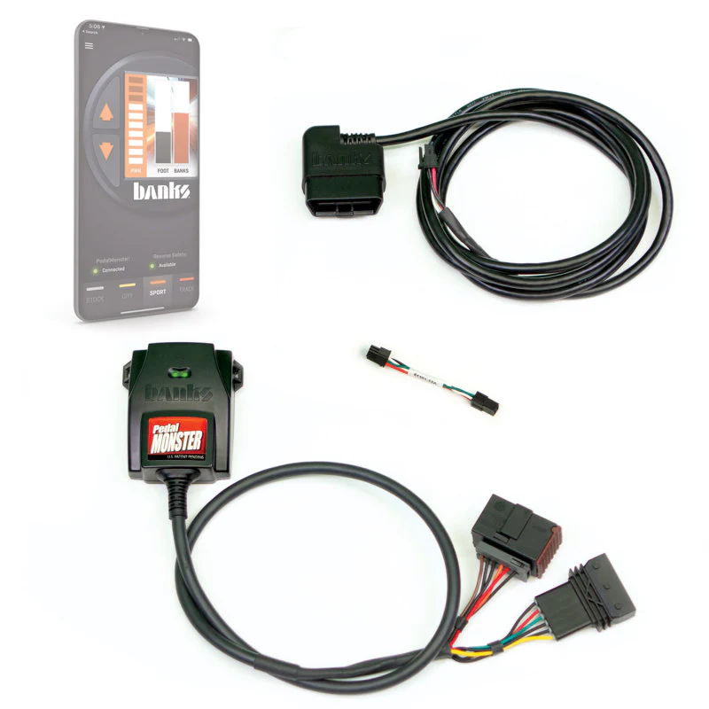 Banks Power Pedal Monster Kit (Stand-Alone) - TE Connectivity MT2 - 6 Way - Use w/Phone - Image 3