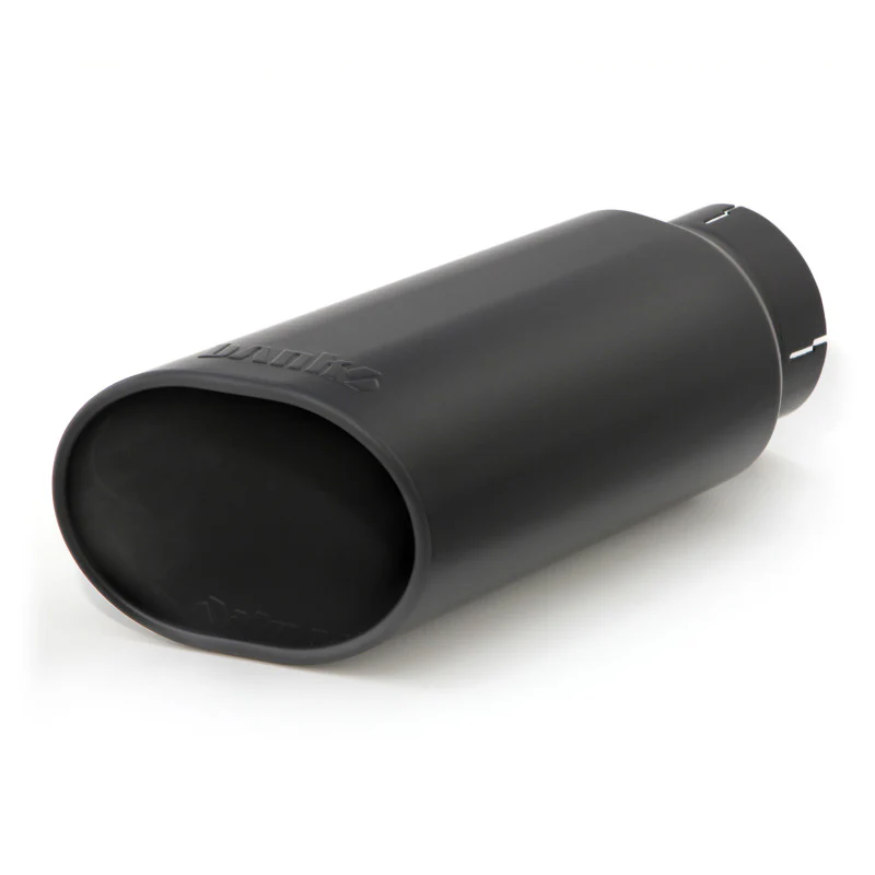 Banks Power Tailpipe Tip Kit - SS Obround Slash Cut - Black - 4in Tube - 5in X 6in X 14in - Image 2