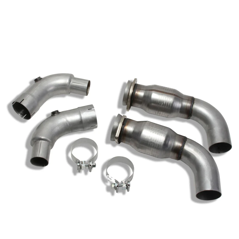 BBK 05-20 Dodge Challenger/Charger 6.1/6.2/6.4L Hemi 3in Catted High Flow Mid Pipe - Image 6