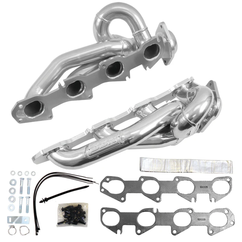 BBK 09-18 Dodge Ram 5.7L Hemi Shorty Tuned Length Exhaust Headers - 1-3/4 Silver Ceramic