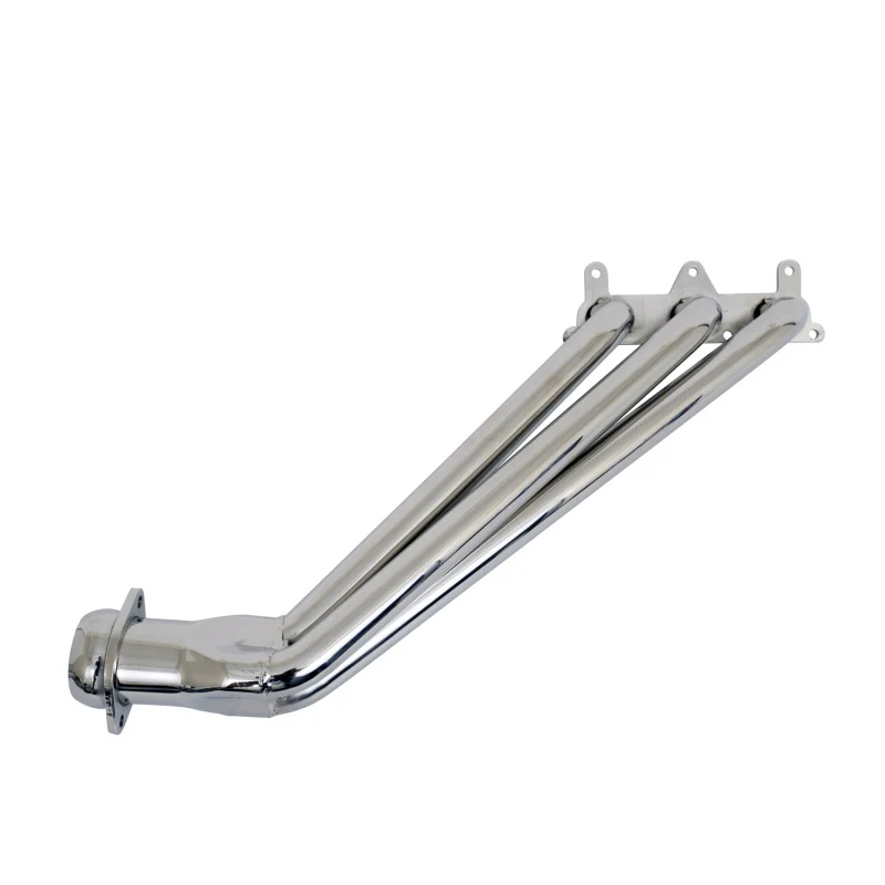 BBK 10-11 Camaro V6 Long Tube Exhaust Headers With Converters - 1-5/8 Chrome - Image 11