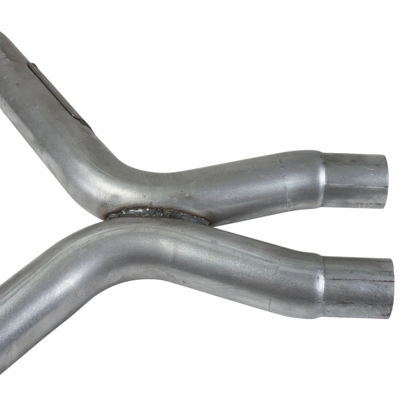 BBK 11-14 Mustang 3.7 V6 Short Mid X Pipe With Catalytic Converters 2-1/2 For BBK Long Tube Headers - Image 7