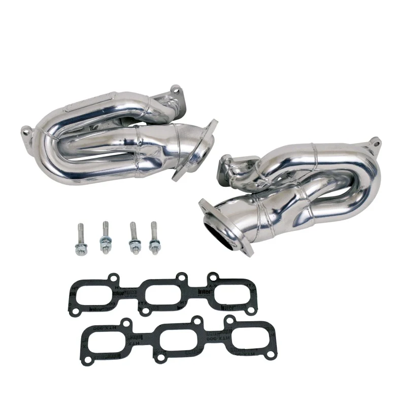 BBK 11-15 Ford Mustang 3.7L Shorty Tuned Length Headers - 1-5/8 Silver Ceramic (CARB EO 11-14 Only) - Image 2