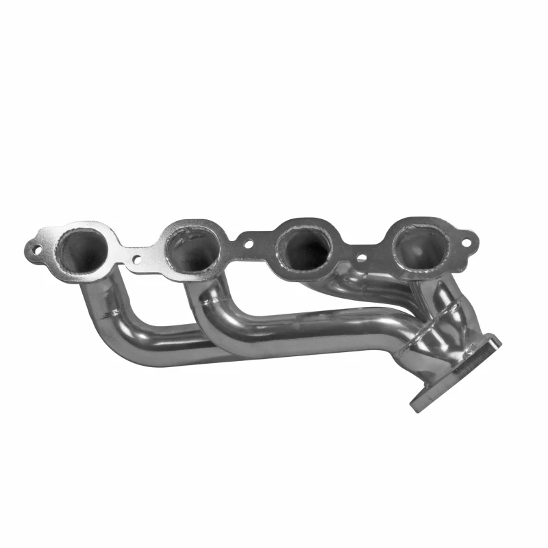 BBK 14-18 GM Truck 5.3/6.2 1 3/4in Shorty Tuned Length Headers - Polished Silver Ceramic - Image 3