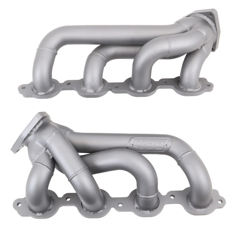 BBK 14-18 GM Truck 5.3/6.2 1 3/4in Shorty Tuned Length Headers - Titanium Ceramic - Image 6